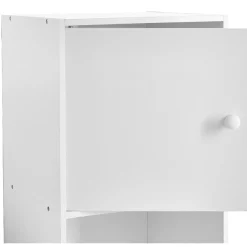 Gifi Rangement|Porte Box Cube bois blanc