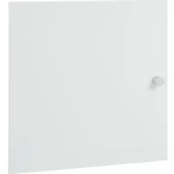 Gifi Rangement|Porte Box Cube 32,2x32,2x1,2cm acier blanc avec poignée incluse