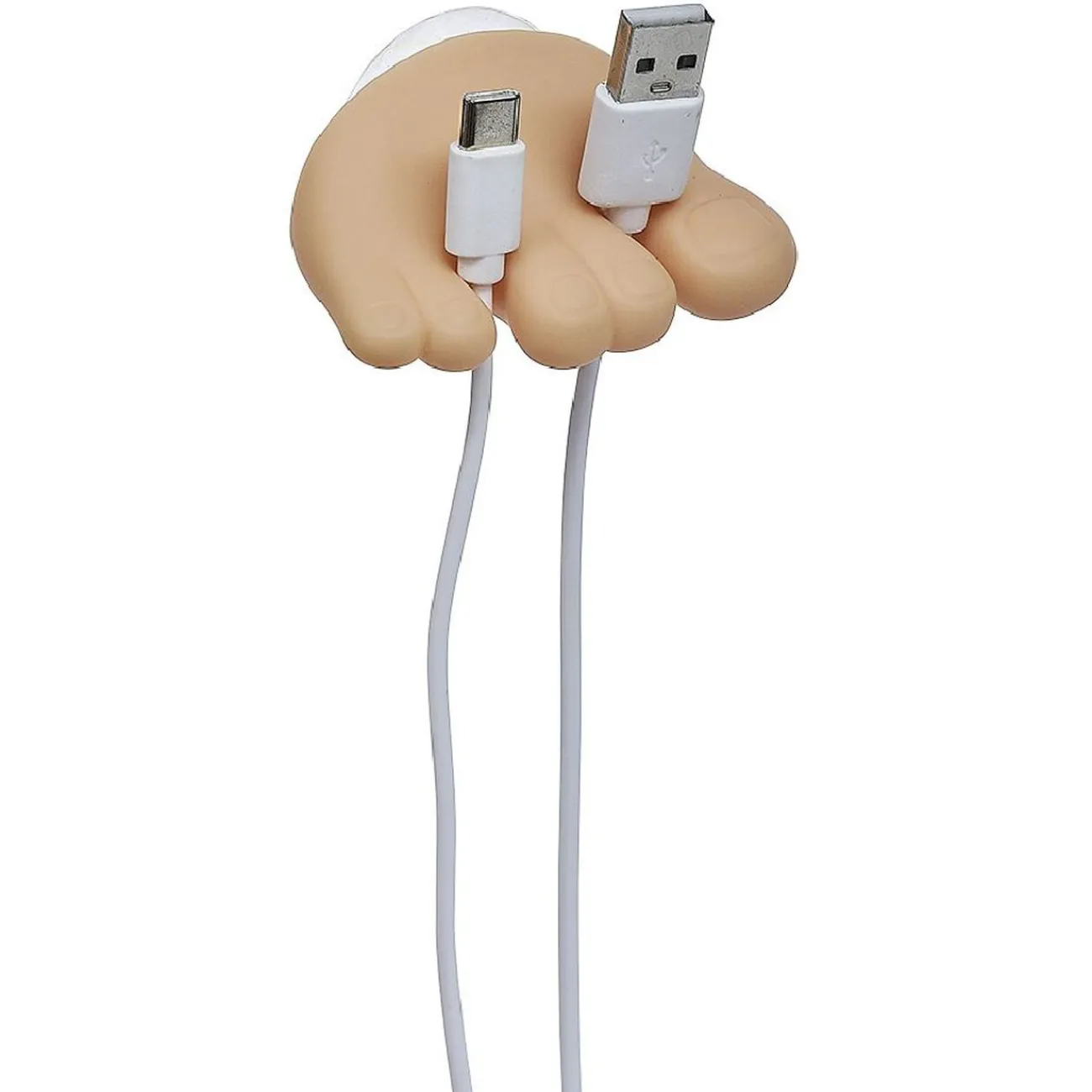 Gifi Aménagement Salle De Bain^Porte brosse à dents et câble 2 en 1 forme pied