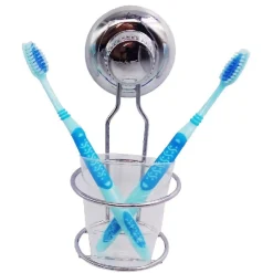 Gifi Aménagement Salle De Bain^Porte brosses à dents avec ventouse