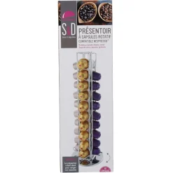 Gifi Porte capsules Nespresso rotatif