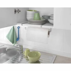 Gifi Porte essuie tout Metaltex à fixer sur étagère