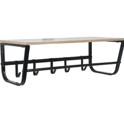 Gifi Rangement|Porte manteau mural avec tablette