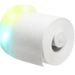 Gifi Equipement Wc^Porte papier toilettes lumineux blanc
