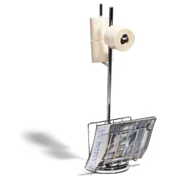 Gifi Aménagement Salle De Bain^Porte papier WC et magazine