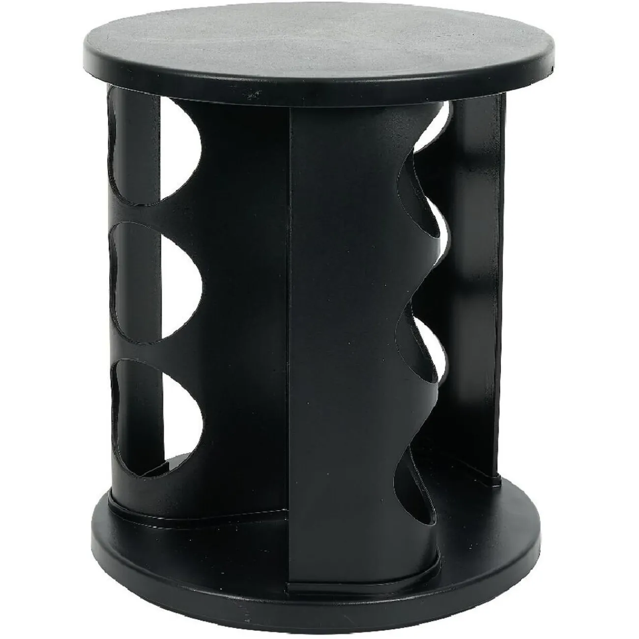 Gifi Porte épice rotatif avec 9 pots métal Ø17xH20cm