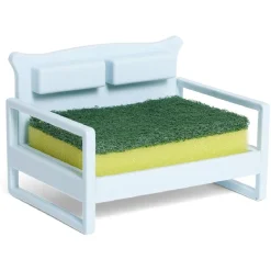 Gifi Nettoyage Et Entretien|Porte éponge forme canapé bleu ou marron