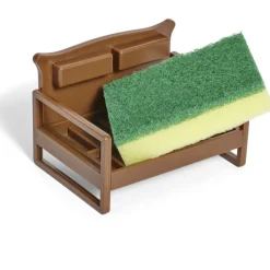 Gifi Nettoyage Et Entretien|Porte éponge forme canapé bleu ou marron