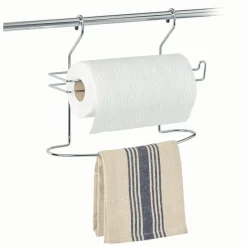 Gifi Porte rouleau essuie-tout en inox pour barre de crédence