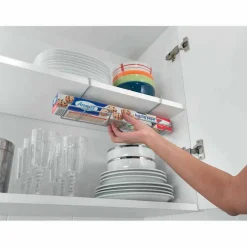 Gifi Porte rouleau Metaltex à fixer sur étagère