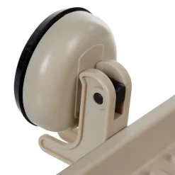 Gifi Aménagement Salle De Bain^Porte savon à ventouse gris