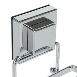 Gifi Aménagement Salle De Bain^Porte savon blanc à ventouse gris