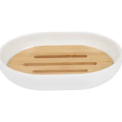 Gifi Aménagement Salle De Bain^Porte savon blanc naturel