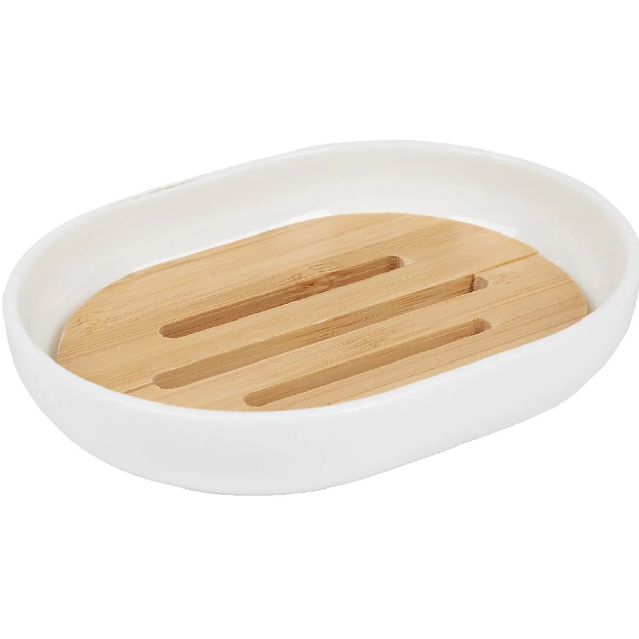 Gifi Aménagement Salle De Bain^Porte savon blanc naturel