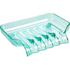 Gifi Aménagement Salle De Bain^Porte savon en plastique bleu