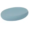 Gifi Aménagement Salle De Bain^Porte savon Rubber céramique bleu
