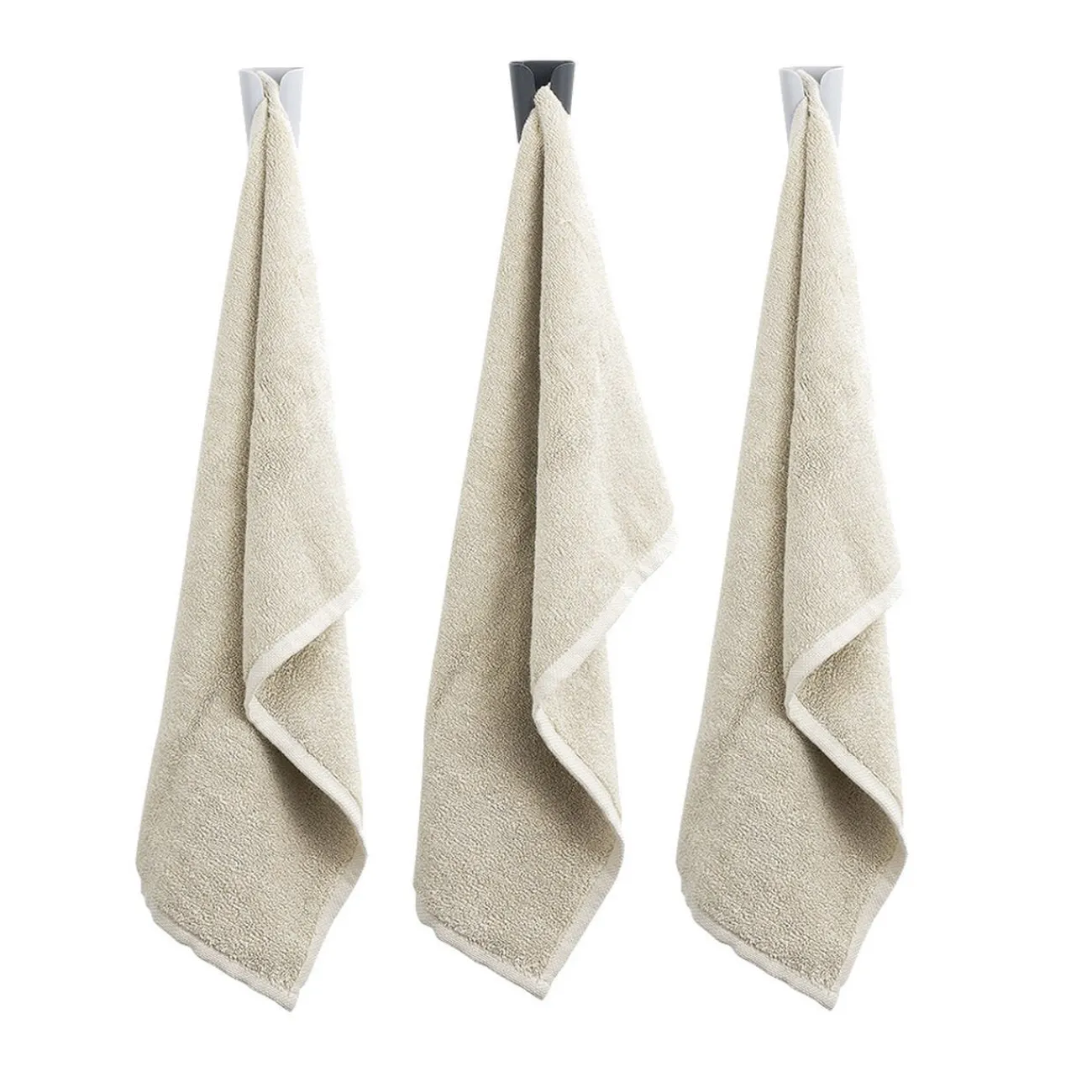 Gifi Aménagement Salle De Bain^Porte serviette torchon x3