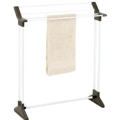 Gifi Equipement Douche^Porte serviette tube blanc