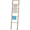 Gifi Aménagement Salle De Bain^Porte serviettes échelle bambou