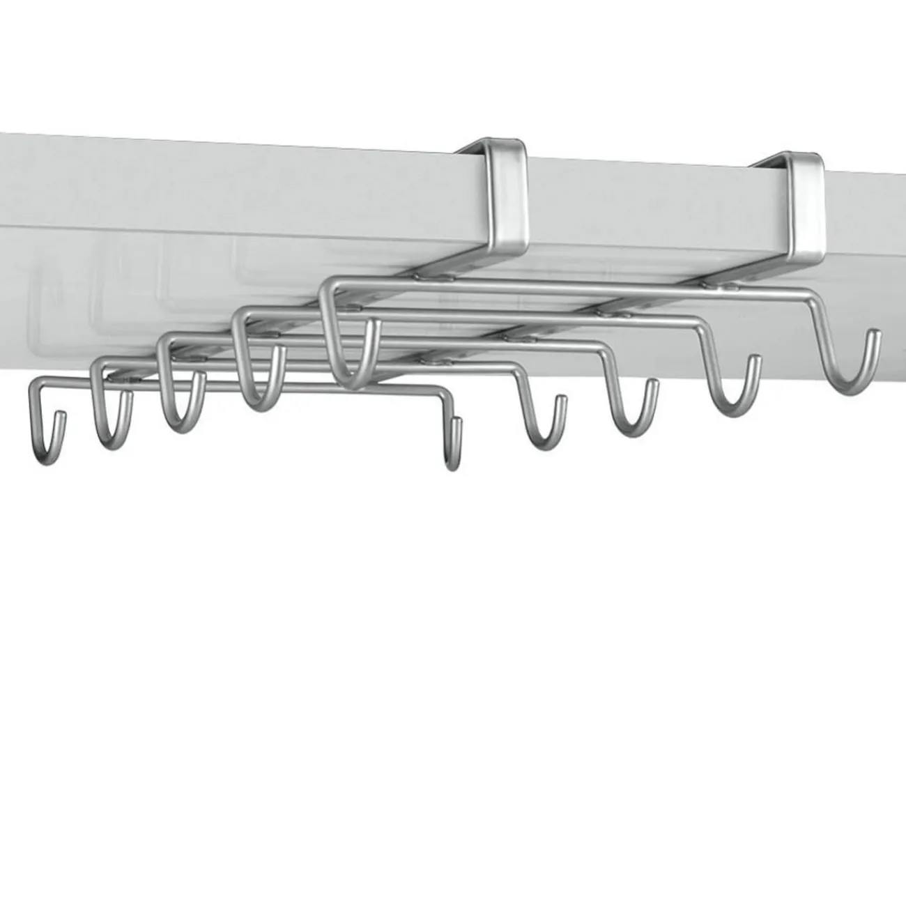 Gifi Porte tasse x10 Metaltex à fixer sur étagère