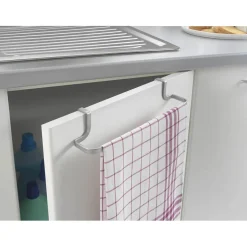 Gifi Rangement|Porte torchon Metaltex à fixer sur porte de meuble