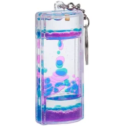 Gifi Porte-clé sablier liquide 3 modèles