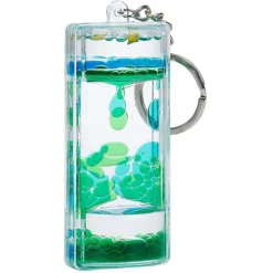 Gifi Porte-clé sablier liquide 3 modèles
