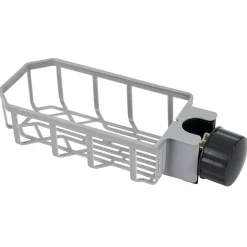 Gifi Porte-éponge pour robinet plastique gris - L.20xl.9xH.5cm