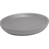 Gifi Aménagement Salle De Bain^Porte-savon rond céramique gris Ø10xH2cm