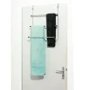 Gifi Aménagement Salle De Bain^Porte-serviettes de porte acier gris