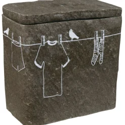 Gifi Rangement|Pot à coton chocolat