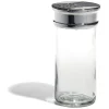 Gifi Pot à épice en verre et couvercle métal Ø5xH10,2cm