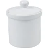 Gifi Pot avec couvercle blanc