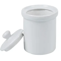 Gifi Pot avec couvercle blanc
