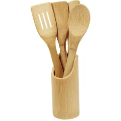 Gifi Pot avec ustensiles en bambou