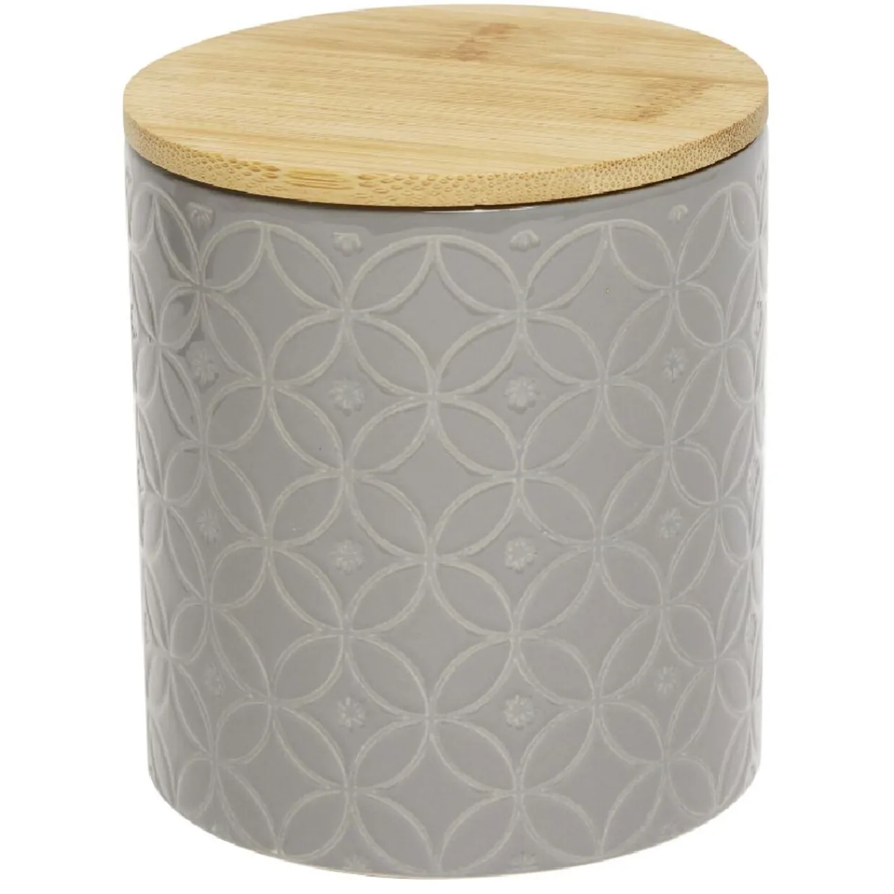 Gifi Pot de conservation design carreau de ciment et point relief x2