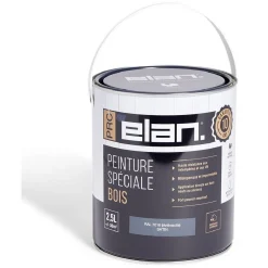 Gifi Peinture^Pot peinture Elan bois int/ext gris anthracite 2,5L