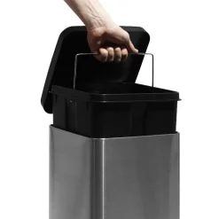 Gifi Nettoyage Et Entretien|Poubelle à pédale 30 L carrée