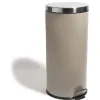 Gifi Nettoyage Et Entretien|Poubelle à pédale 30 L taupe
