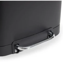 Gifi Nettoyage Et Entretien|Poubelle à pédale 30L métal noir avec bac amovible