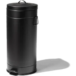 Gifi Nettoyage Et Entretien|Poubelle à pédale noire 30 L