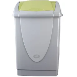 Gifi Nettoyage Et Entretien|Poubelle à rabat 50L