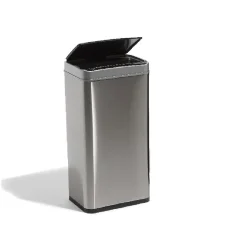 Gifi Nettoyage Et Entretien|Poubelle automatique avec seau noir 40 L