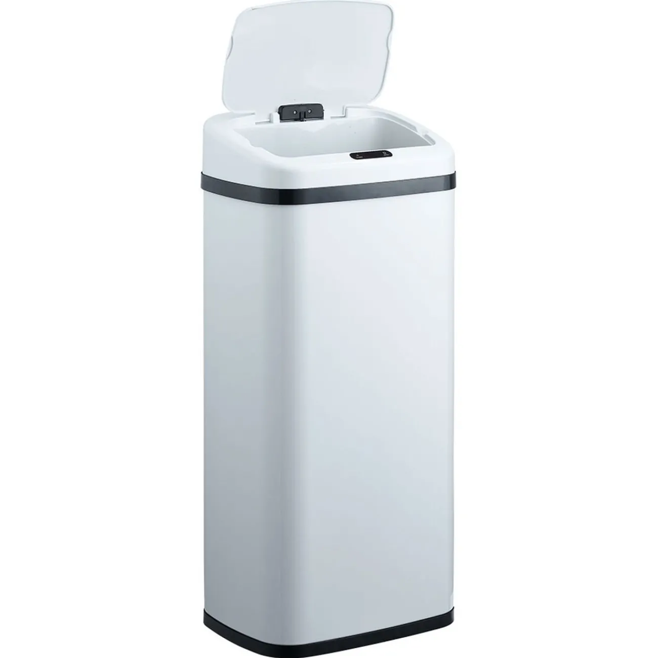 Gifi Nettoyage Et Entretien|Poubelle automatique blanc opaque 40 L