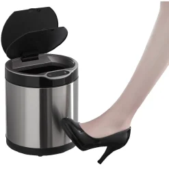 Gifi Aménagement Salle De Bain^Poubelle automatique de salle de bain 6L