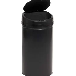 Gifi Nettoyage Et Entretien|Poubelle automatique inox 28 L noire