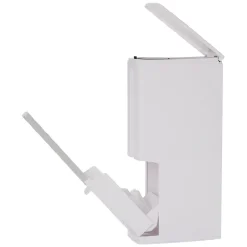 Gifi Equipement Wc^Poubelle brosse WC blanche