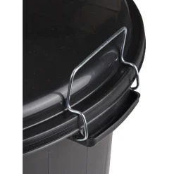 Gifi Nettoyage Et Entretien|Poubelle de jardin noir 70 L
