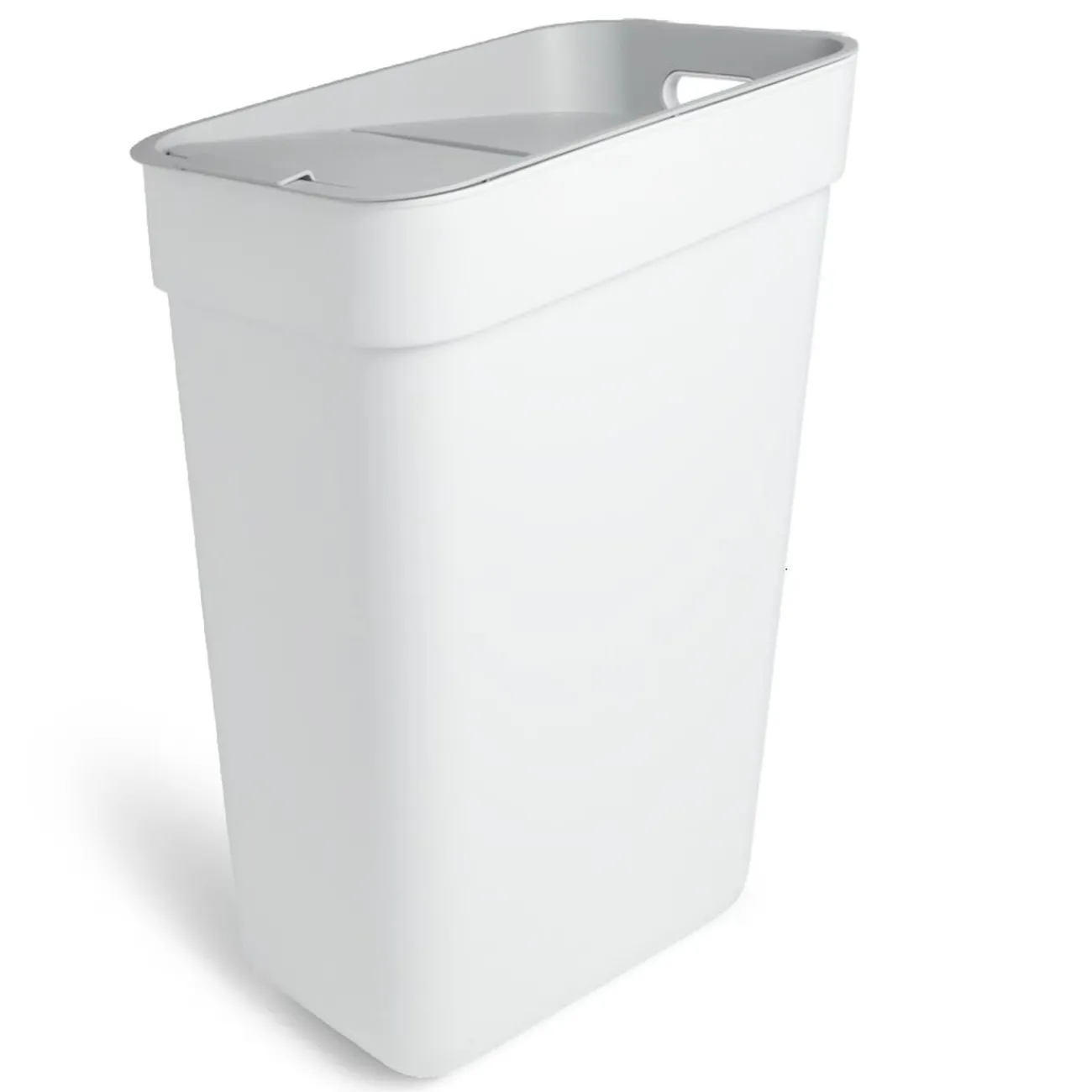 Gifi Nettoyage Et Entretien|Poubelle de tri blanche 30L