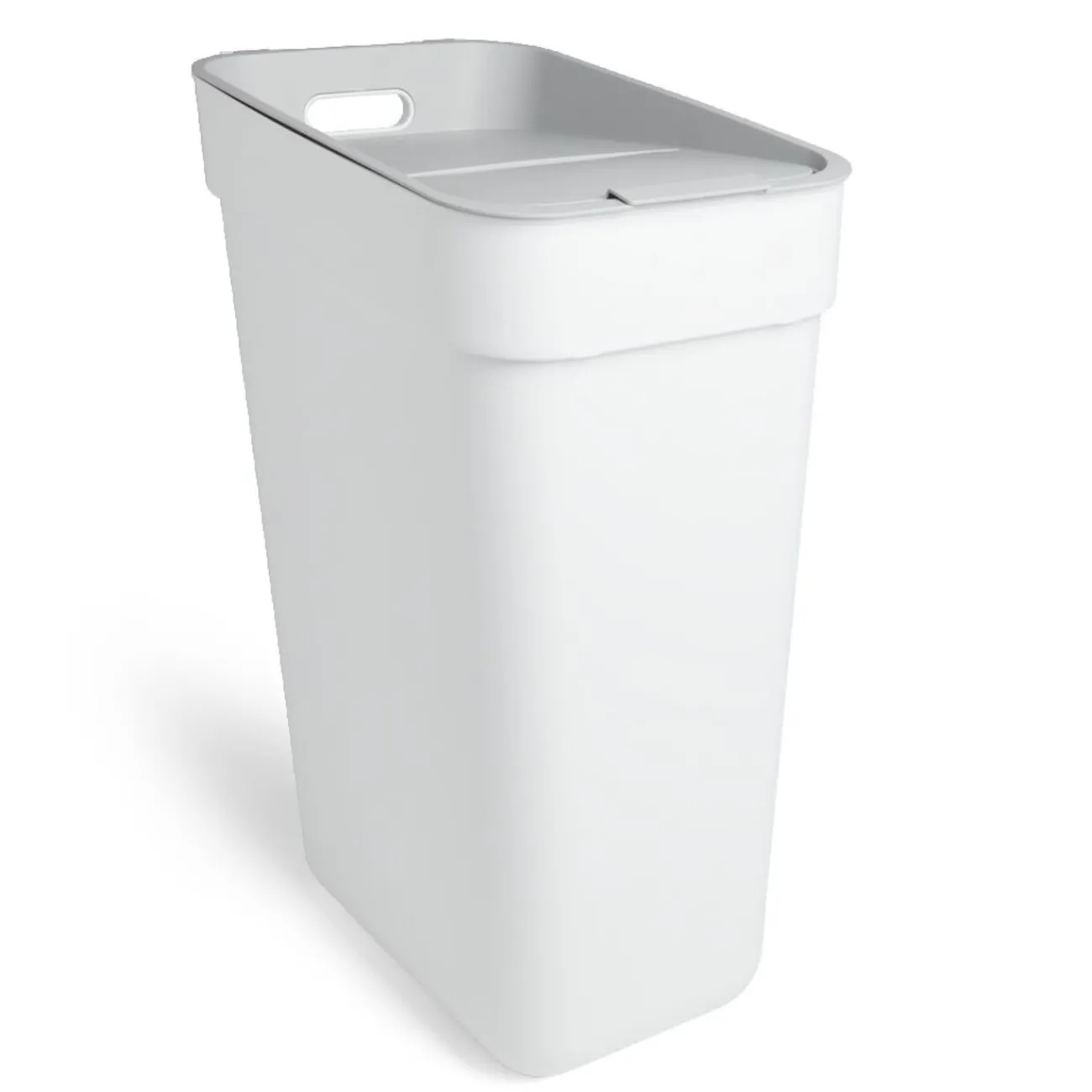 Gifi Nettoyage Et Entretien|Poubelle de tri blanche 30L